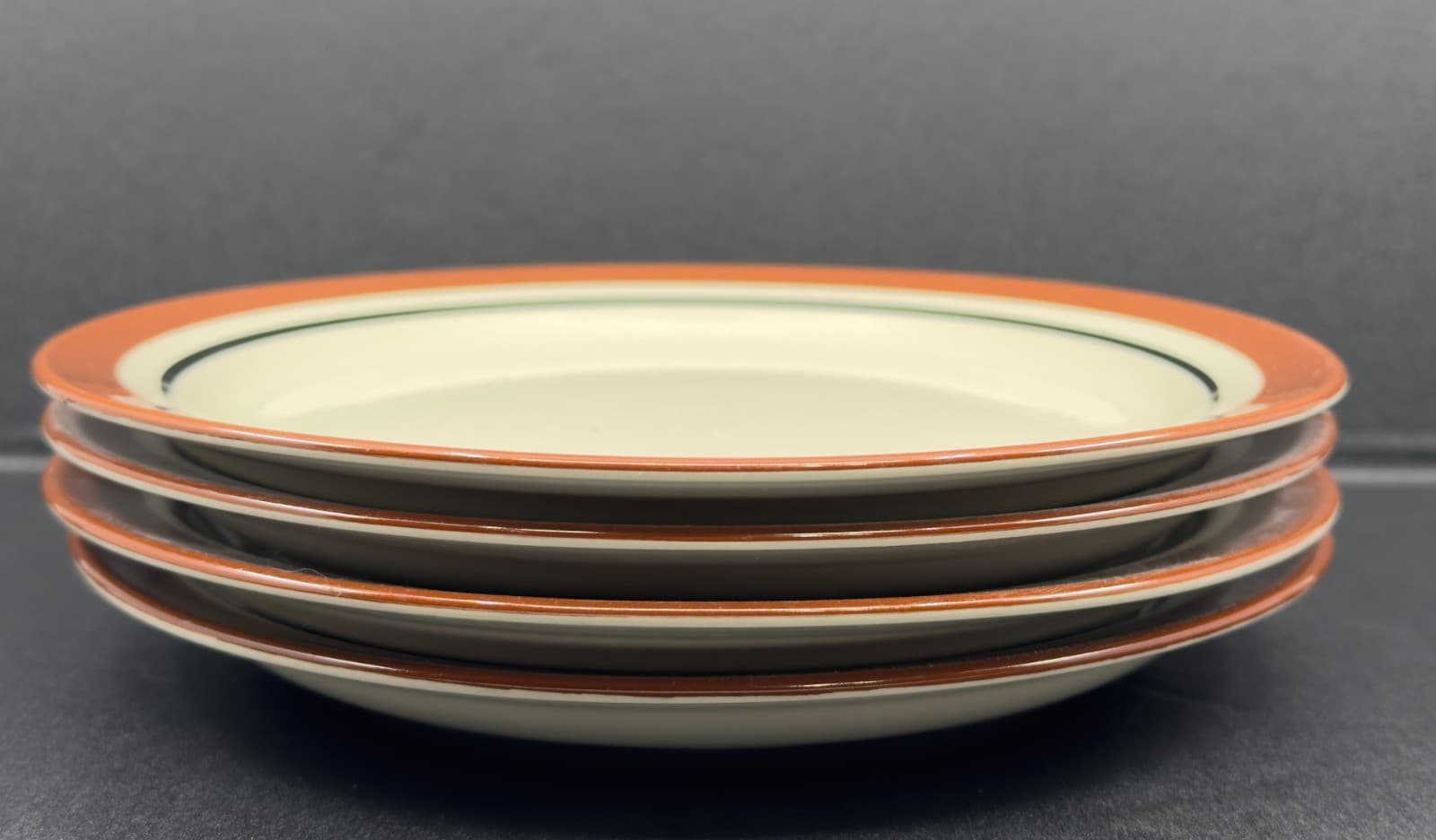 Finesse Kildare 7 1/2" Stoneware Appetizer Plates Set of 4 - SY 7716 - Thumbnail 3