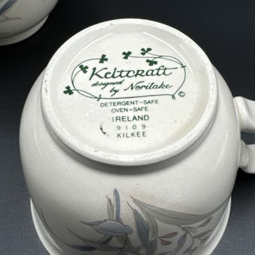 Noritake Keltcraft Ireland Kilkee Coffee Cups 9109 ( Set of 2) - Thumbnail 2