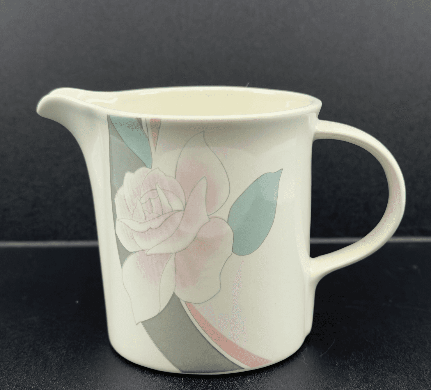 Mikasa Intaglio CAC91 La Fleur Creamer 3 1/2" Made in Japan - Image 1