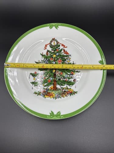 Georges Briard Yule Tide Christmas Tree 10 1/4” Dinner Plates (set of 2) - Thumbnail 3
