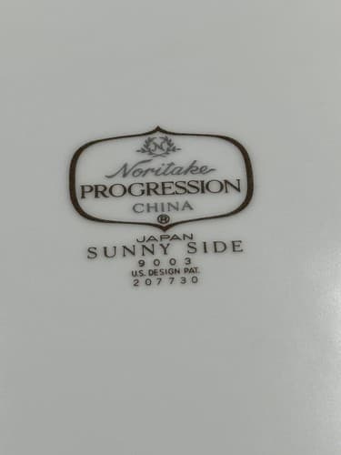 Noritake Progression China Sunny Side 9003 Salad Plate 8.25" Set of 2 - Thumbnail 4