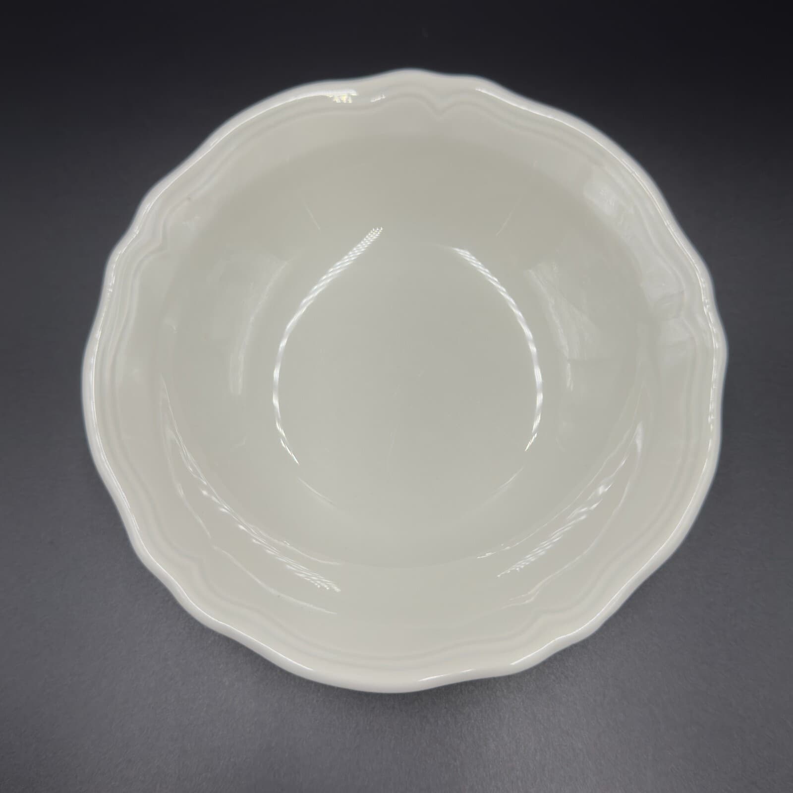 Federalist Ironstone White 4238 Soup Bowl 6 1/2" Made in Japan - Image 1