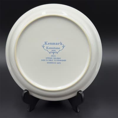 Kenmark Spring Delight Floral Salad Plate Japan Multicolor - Thumbnail 2
