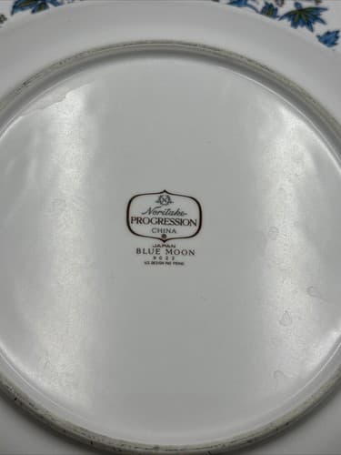 Noritake Progression "Blue Moon" China - 9022 - Set of 2 - Thumbnail 2