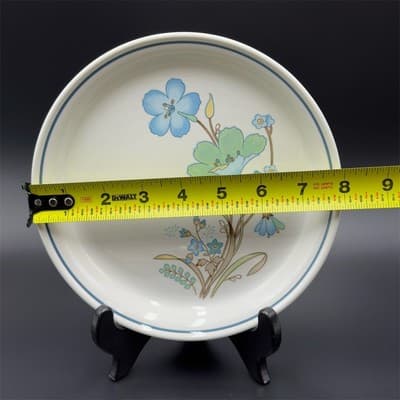 Kenmark Spring Delight Floral Salad Plate Japan Multicolor - Thumbnail 3