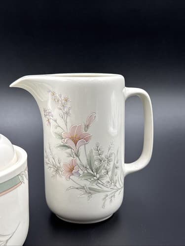 Noritake Misty Isle Deerfield Sugar & Creamer Set - Thumbnail 2
