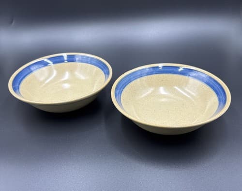 Mikasa Potters Art Ben Seibel 6 3/4" Blue Mountain Bowl - Image 1