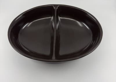 Franciscan Earthenware Madeira Divided Oval Serving Vegetable Bowl - Image 1