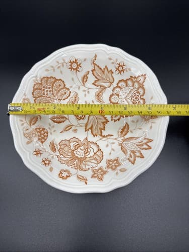 Eternal Tree Ironstone 6 3/4" Cereal Bowl 4559 Made in Japan - Thumbnail 3