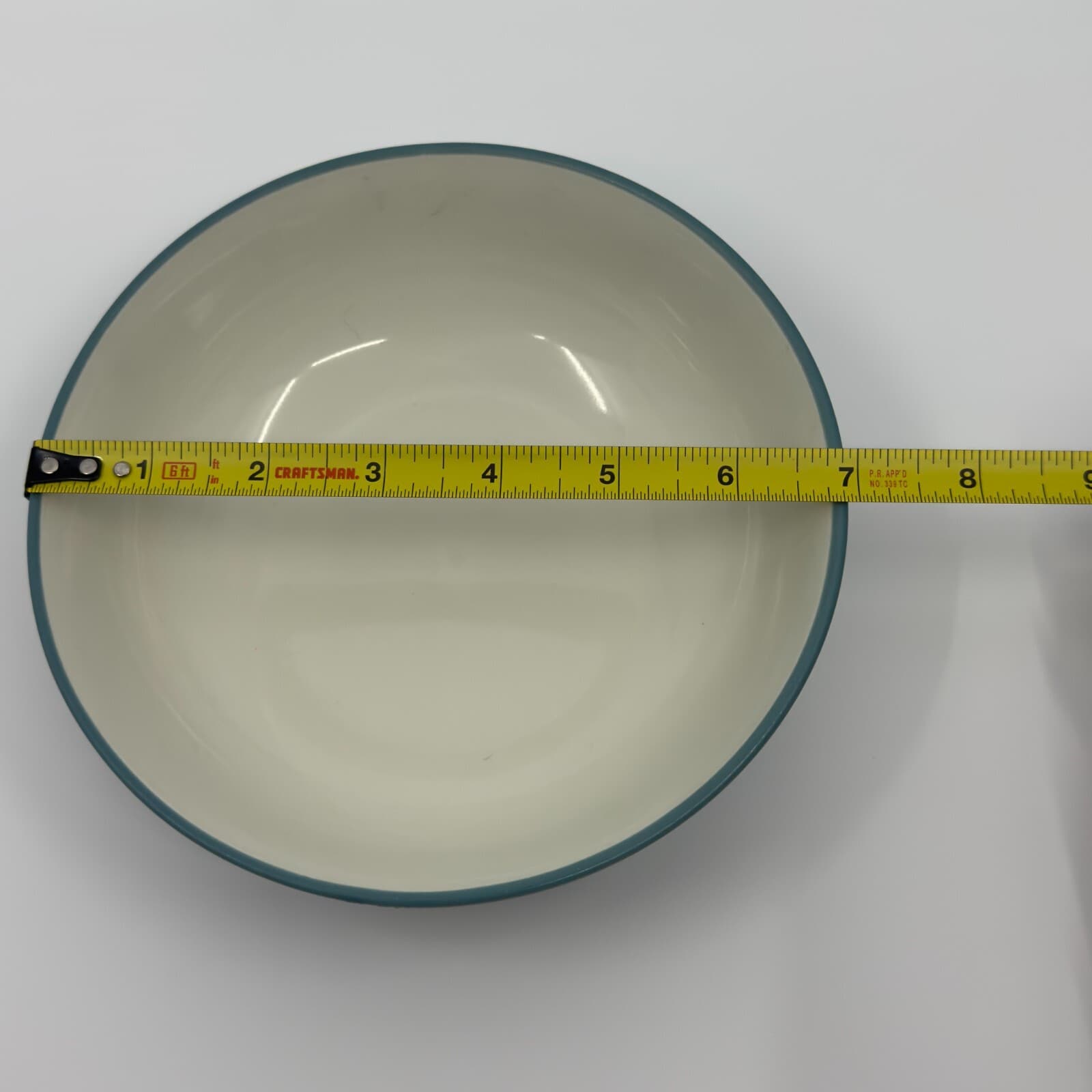 Noritake Colorwave 7" Coupe/Cereal Bowl Turquoise - Thumbnail 4