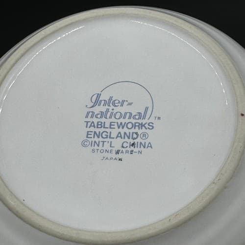 International Tableworks Stoneware Tulipano Capri - Gravy Boat - Thumbnail 2
