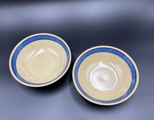 Mikasa Potters Art Ben Seibel 6 3/4" Blue Mountain Bowl - Thumbnail 2