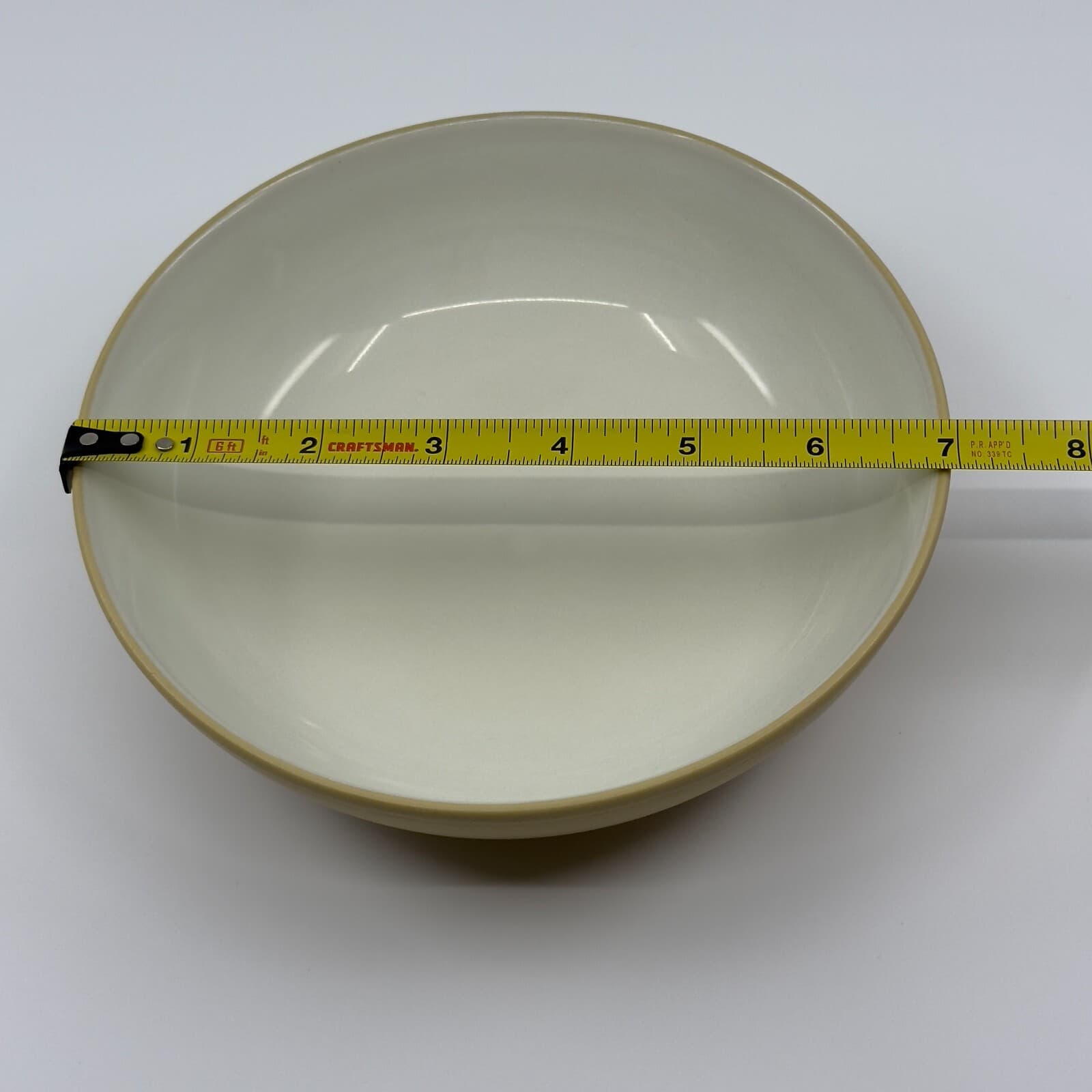 Noritake Colorwave Stoneware Coupe/Cereal Bowl 7" Yellow #8491 - Thumbnail 4