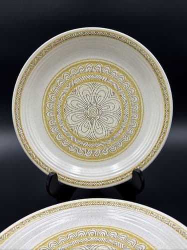 Franciscan Hacienda Gold Earthenware ~ Set of 2 ~ Salad Plates ~ 8 3/8" - Thumbnail 2
