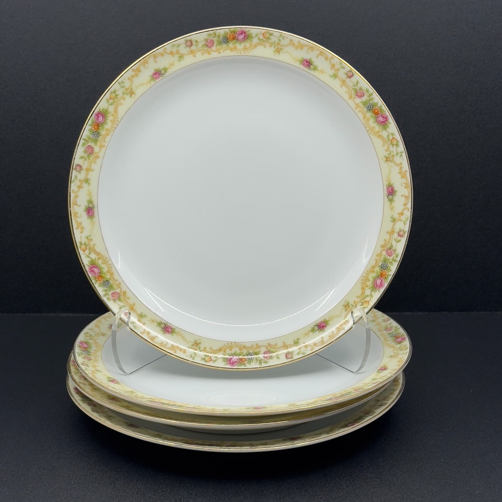 Meito China Modern Windsor 6 1/4" Bread Plates Patents Applied for backstamp(x4) - Thumbnail 3