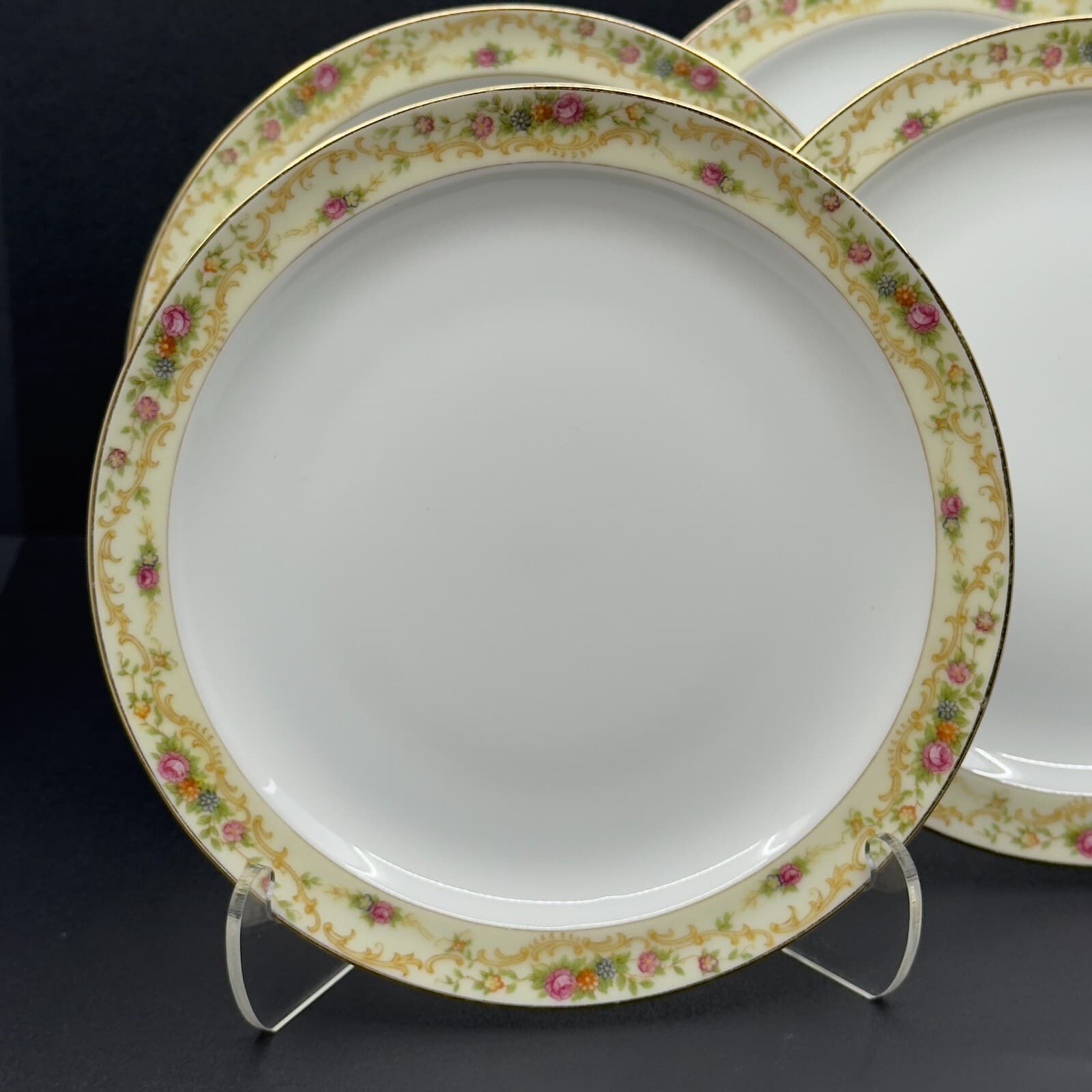 Meito China Modern Windsor 6 1/4" Bread Plates Patents Applied for backstamp(x4) - Thumbnail 2