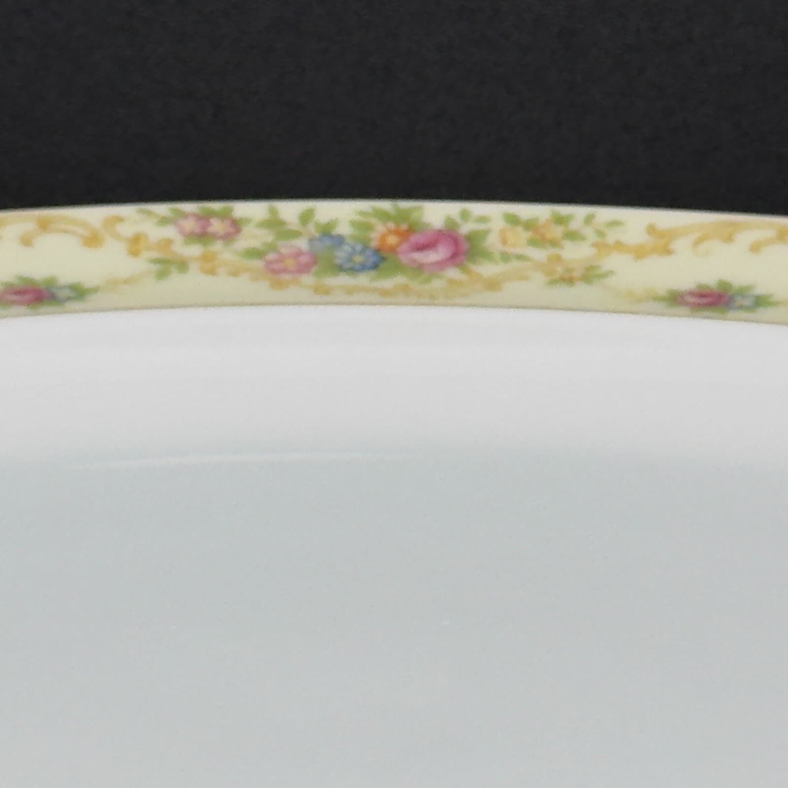 Meito China Modern Windsor 9 3/4" Dinner Plates Patents applied for backstamp x2 - Thumbnail 5