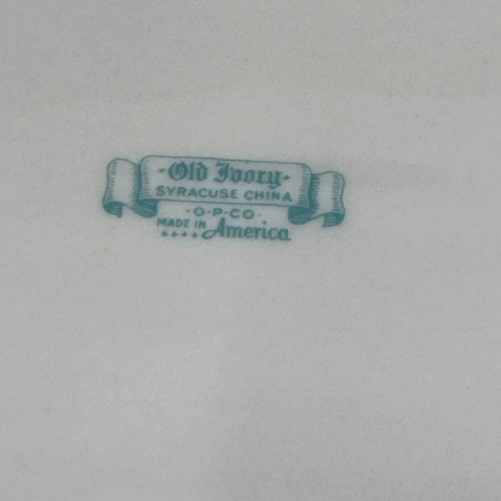 Syracuse China Old Ivory 12" Platter - Thumbnail 3