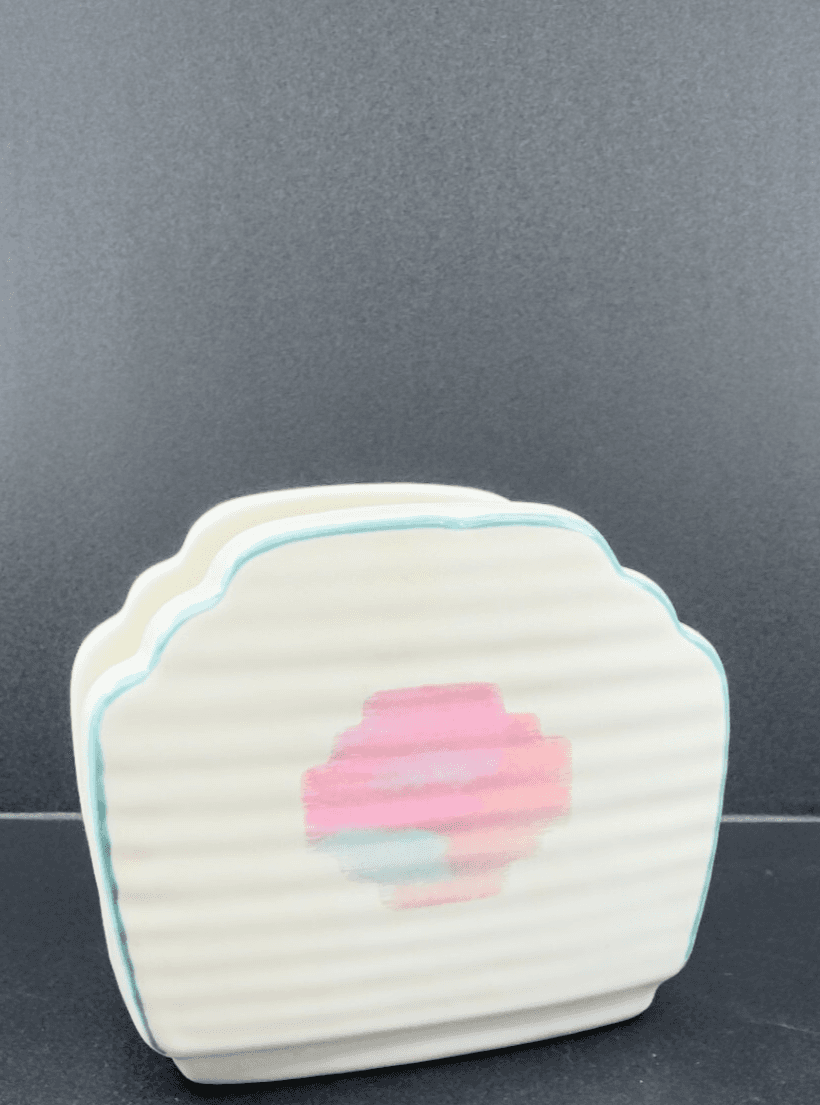 Treasure Craft Mirage Ceramic Napkin Holder Vintage - Image 1