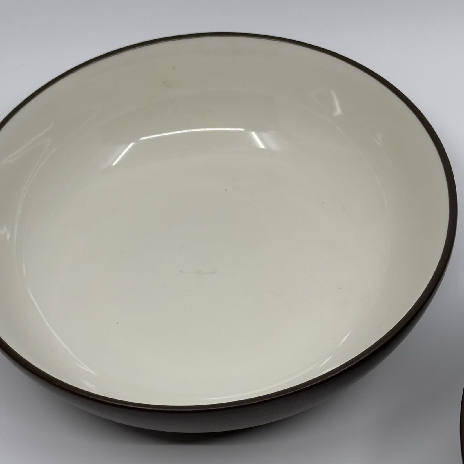 Noritake Stoneware Colorwave Set of 2 Cereal/Soup Bowls 6 3/4" Brown - Thumbnail 2