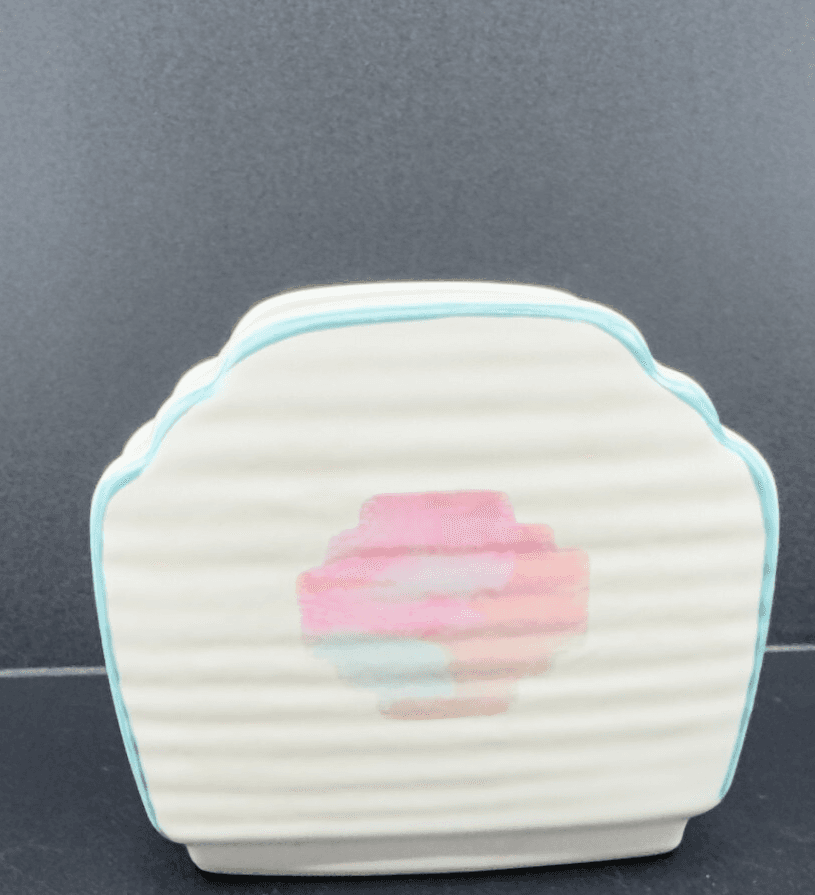 Treasure Craft Mirage Ceramic Napkin Holder Vintage - Thumbnail 2