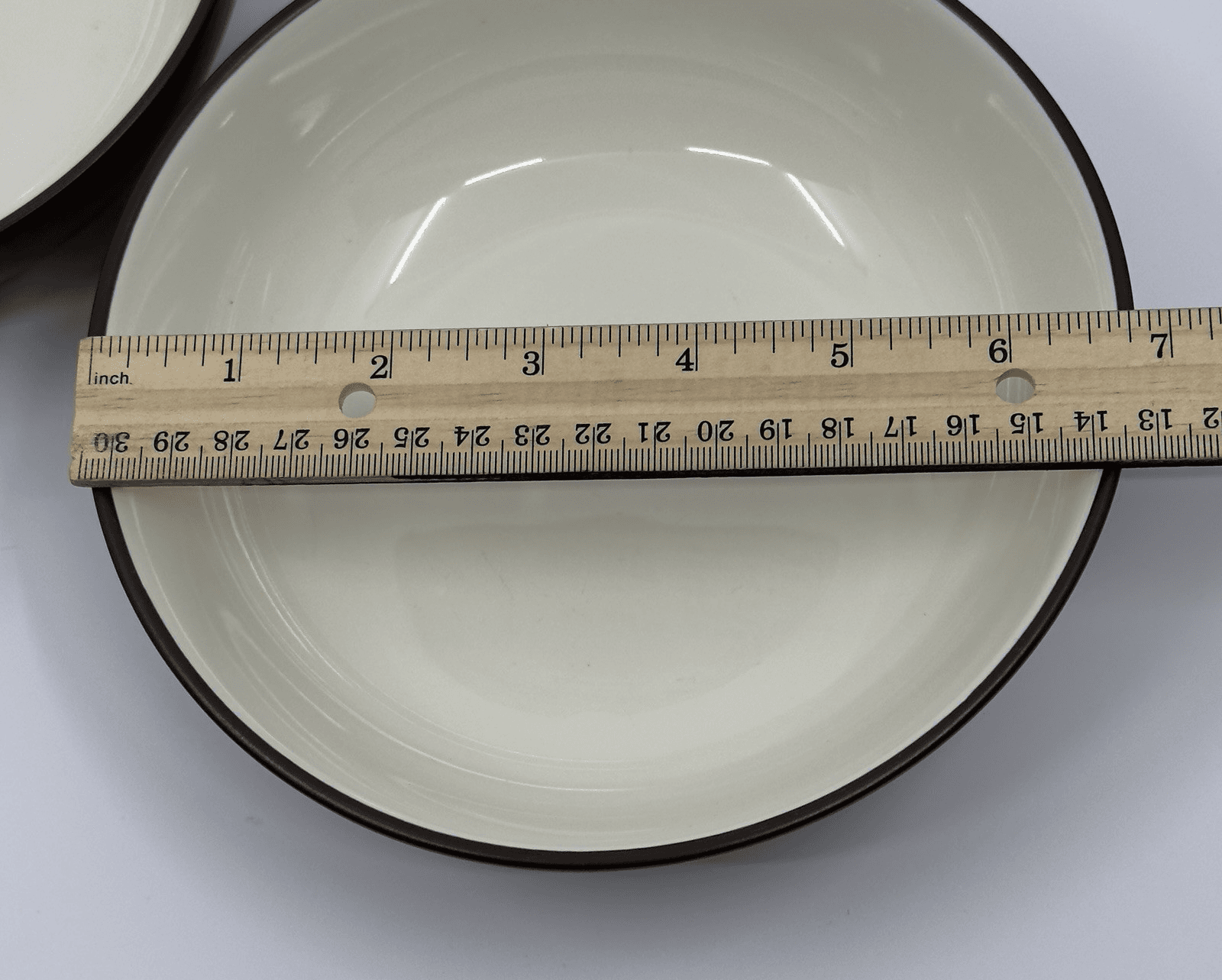 Noritake Stoneware Colorwave Set of 2 Cereal/Soup Bowls 6 3/4" Brown - Thumbnail 5