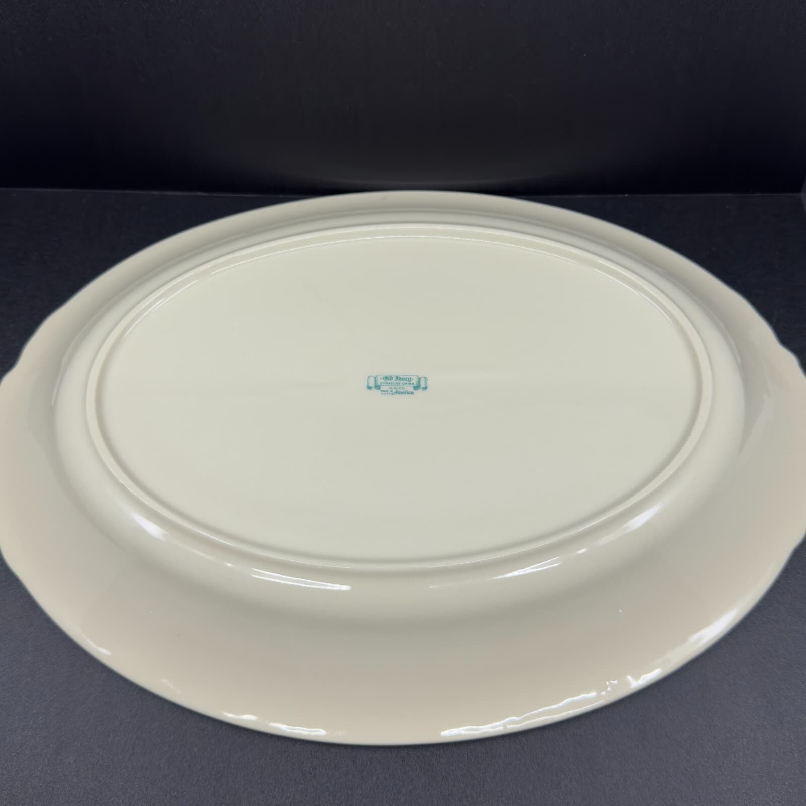 Syracuse China Old Ivory 14" Platter - Thumbnail 2