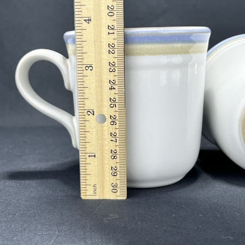 Noritake Polar Stoneware Set of 2 Coffee Mugs - Thumbnail 3