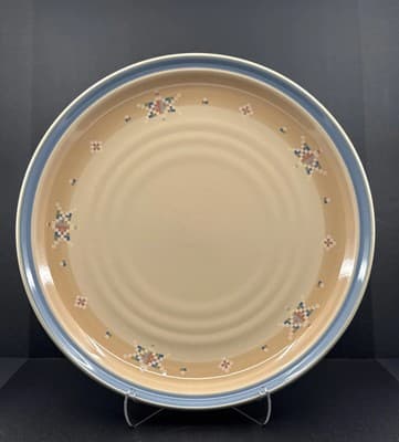 Noritake Stoneware Arizona 12" Chop Plate Midwestern Design Pottery - Image 1