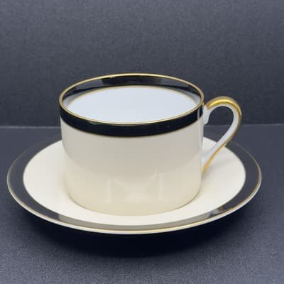 Fitz & Floyd Montmartre Cup and Saucer #163 - Image 1