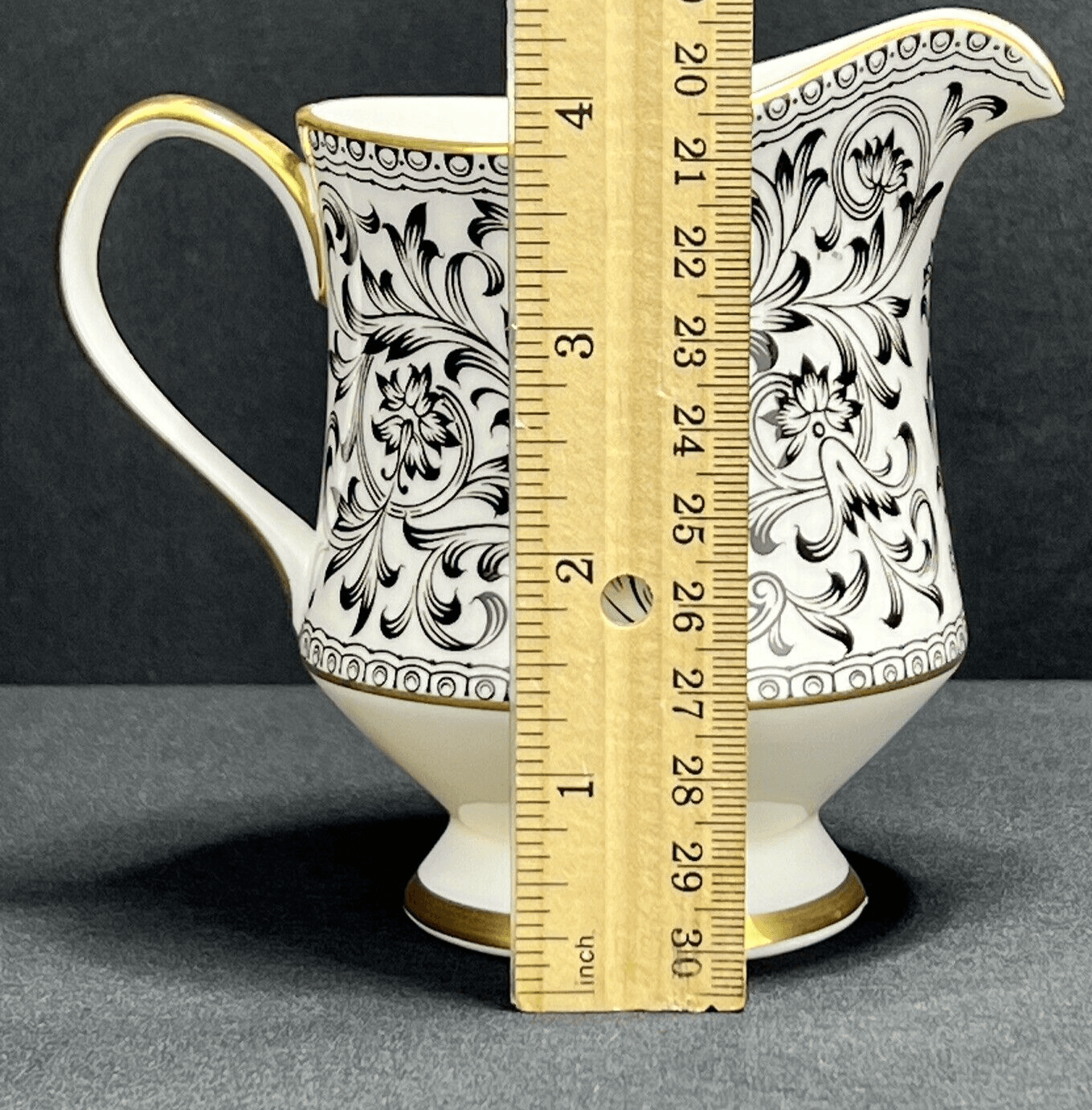 Sango China Japan Spanish Lace # 3757 Sugar Bowl and Creamer Set. - Thumbnail 4