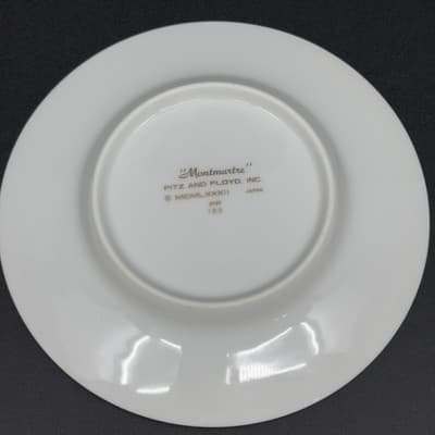 Fitz & Floyd Montmartre 7 1/2" Bread Plate #163 Set of 2 - Thumbnail 3