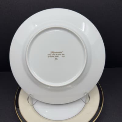 Fitz & Floyd Montmartre 7 1/2" Bread Plate #163 Set of 2 - Thumbnail 2