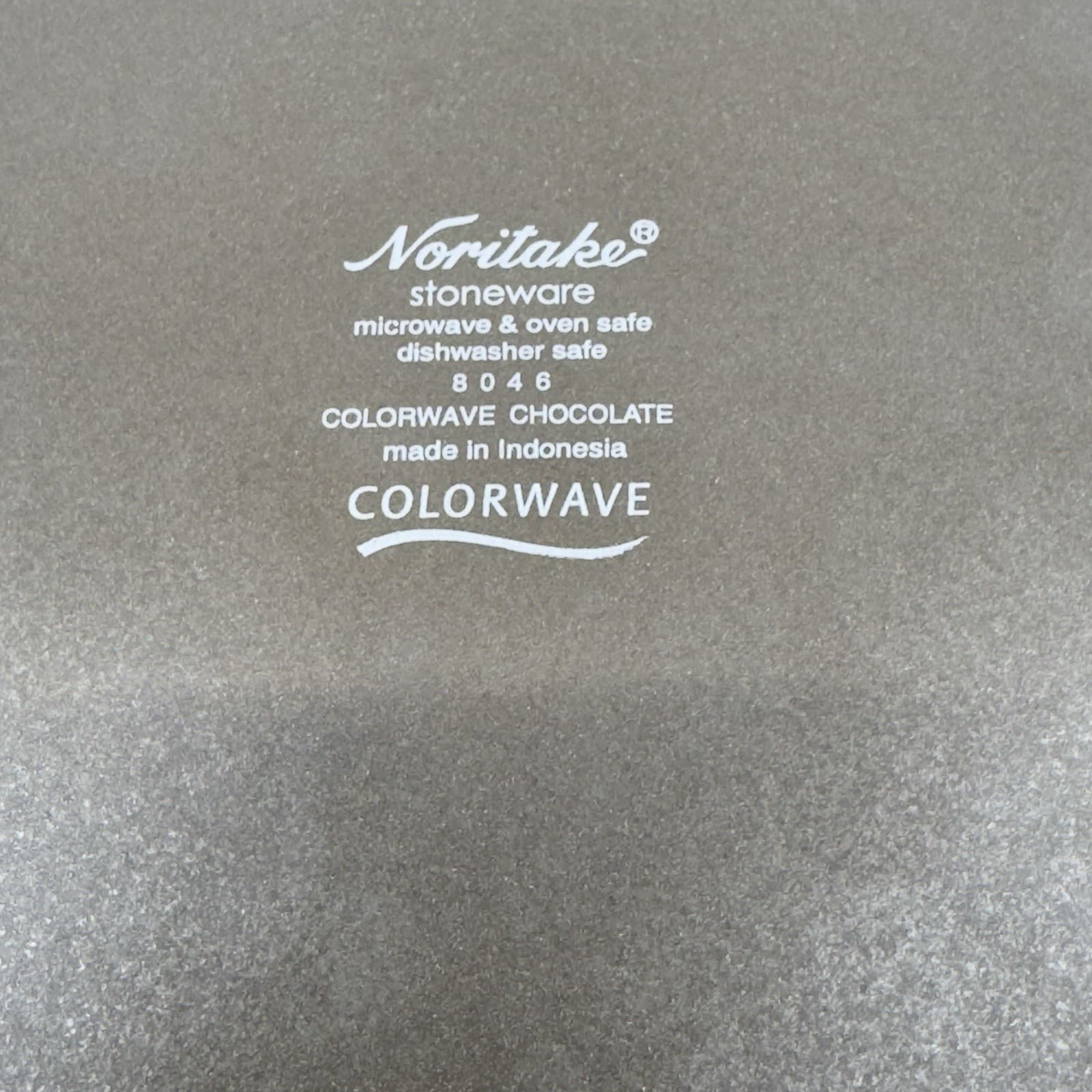 Noritake Stoneware Colorwave Brown Set of 2 Dinner Plates 10 3/4" - Thumbnail 4