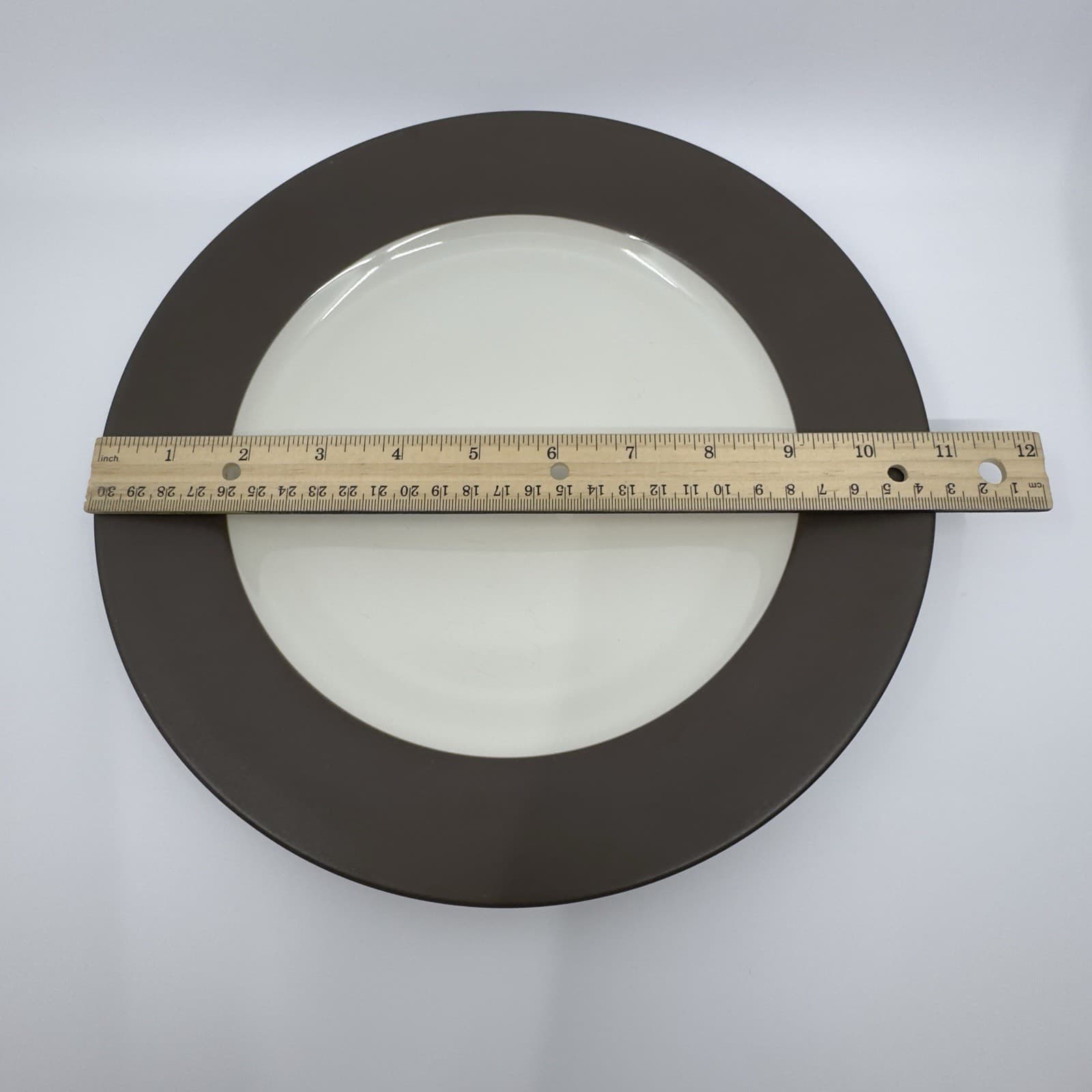 Noritake Stoneware Colorwave Brown Set of 2 Dinner Plates 10 3/4" - Thumbnail 5