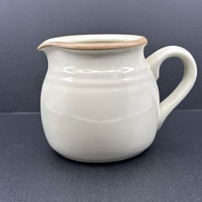 Noritake Stoneware Madera Ivory #8474 Creamer - Thumbnail 2
