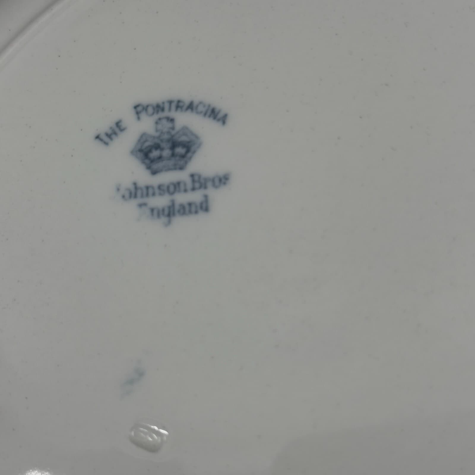 Johnson Brothers The Pontracina discontinued set of 2 Dinner plates. - Thumbnail 5