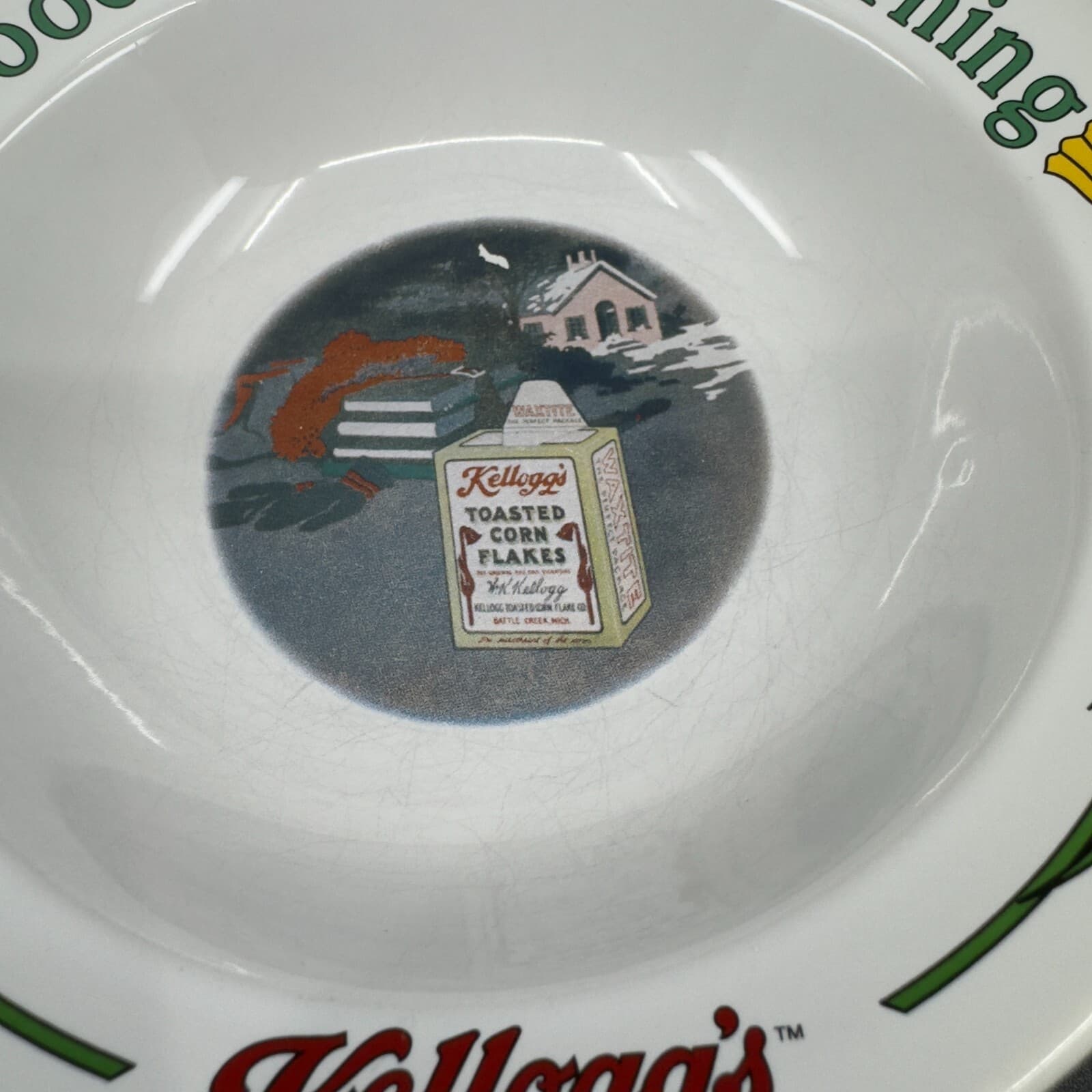 1996 Kelloggs Cereal Bowl "A Good Start in the Morning" #2 of 4 in Series - Thumbnail 2