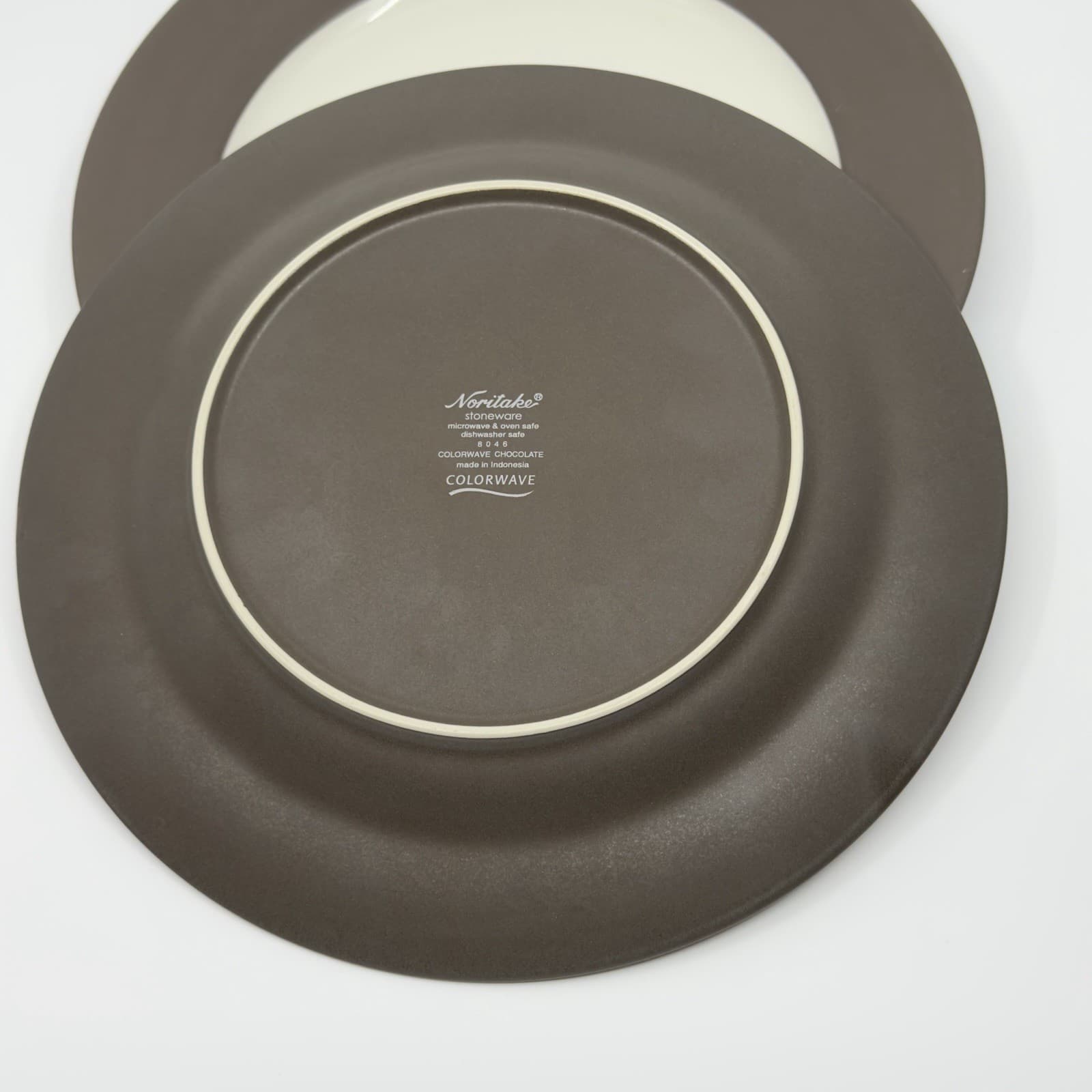 Noritake Stoneware Colorwave Brown Set of 2 Dinner Plates 10 3/4" - Thumbnail 6