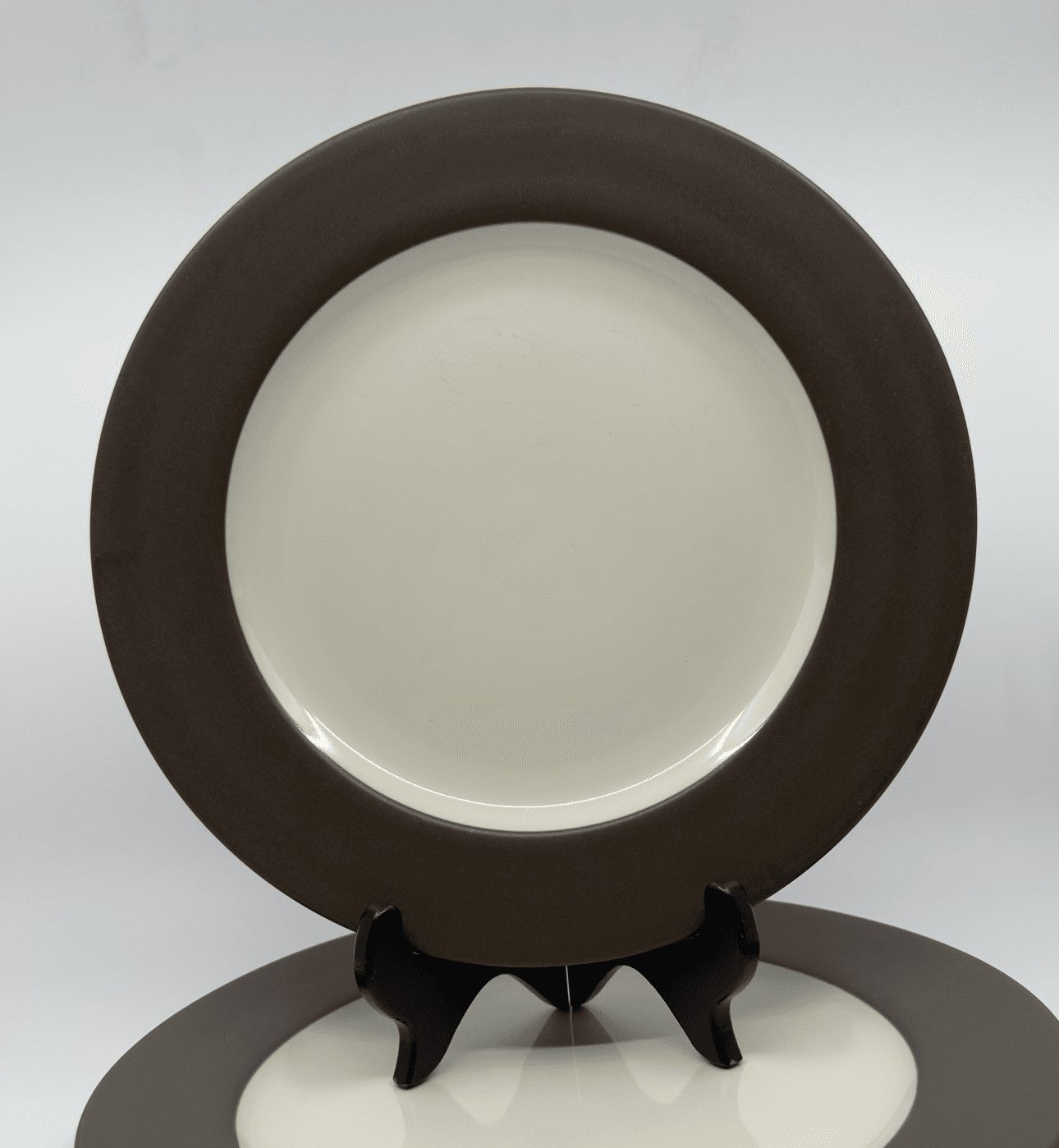 Noritake Stoneware Colorwave Brown Set of 2 Dinner Plates 10 3/4" - Thumbnail 2