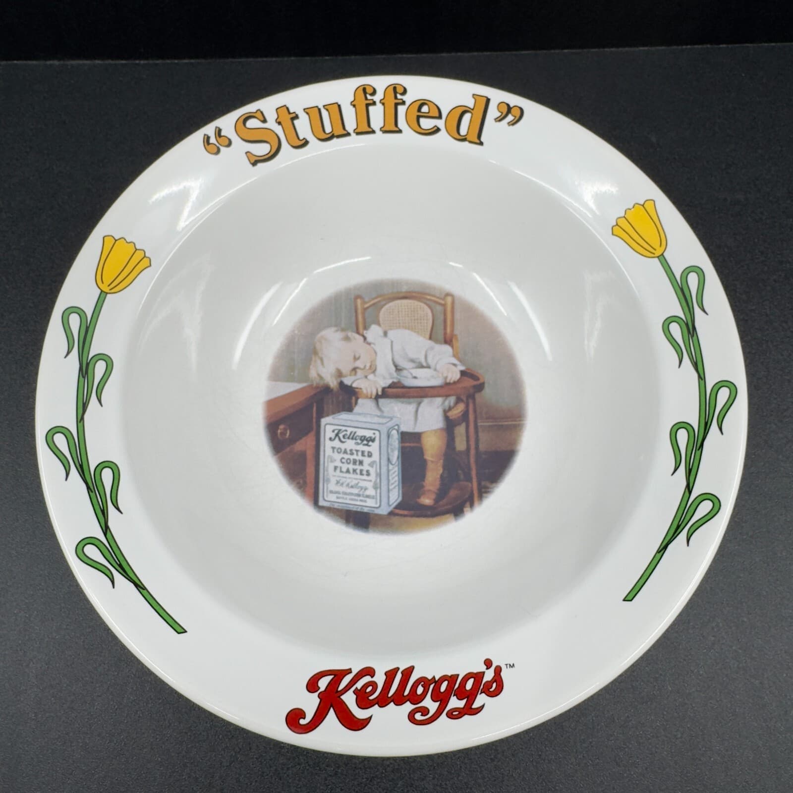 1996 Kelloggs Cereal Bowl "Stuffed" #4 of 4 in Series - Image 1