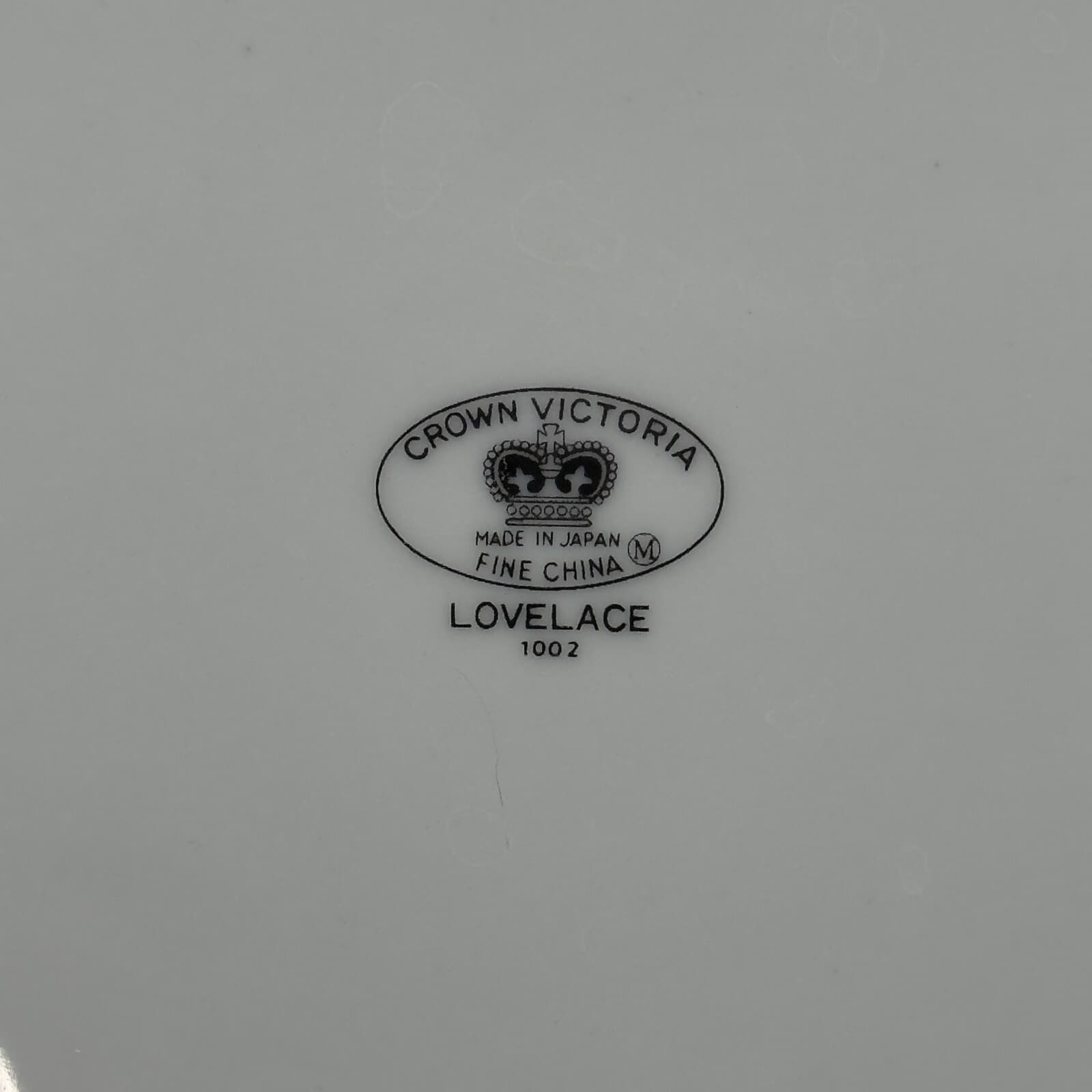 Crown Victoria Fine China Lovelace #1002, Made in Japan Set of 2 Dinner Plates - Thumbnail 3