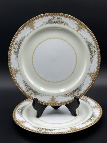 Wentworth China Adela Dinner Plates Set of 2 - Image 1