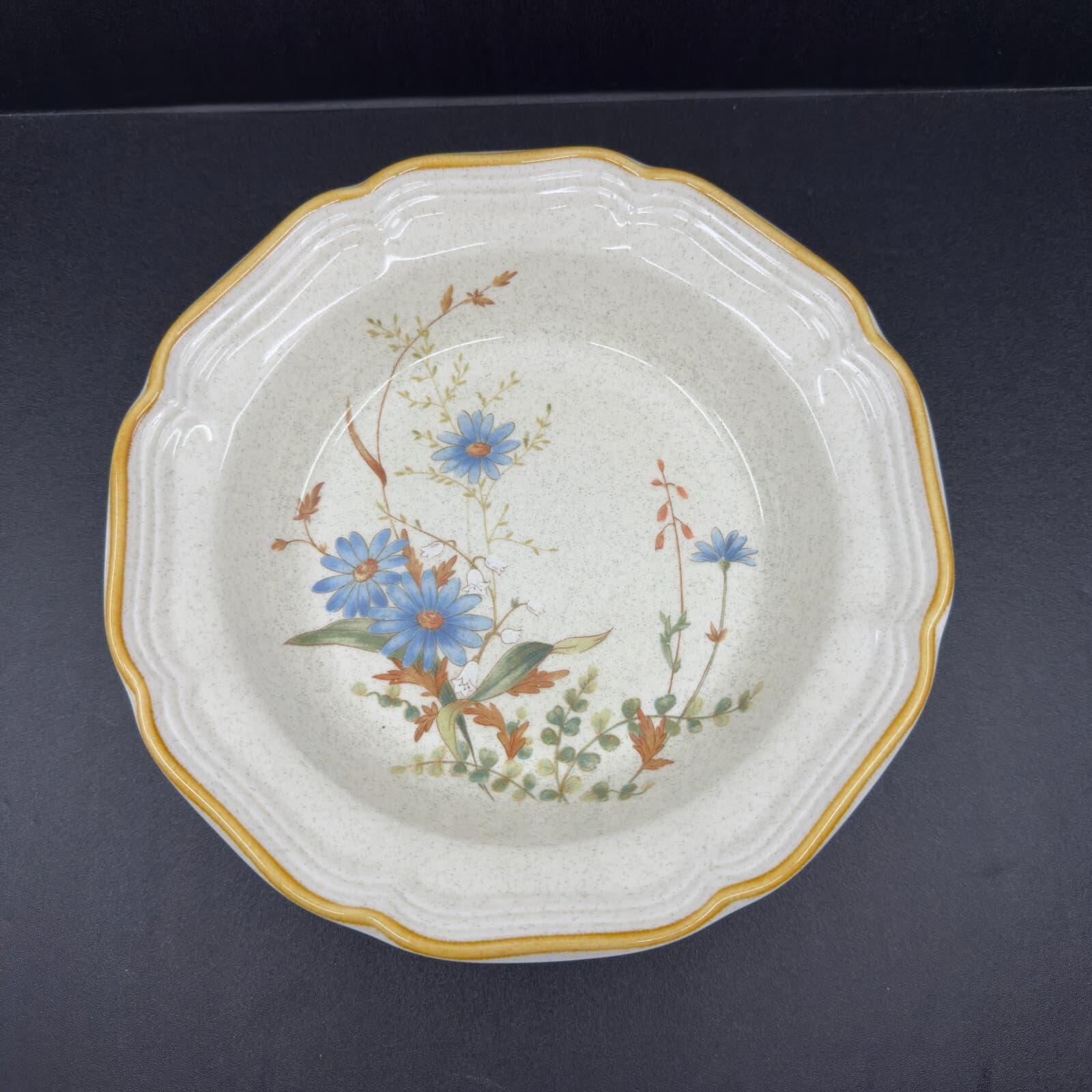 Mikasa Blue Daisies Soup/Salad 8 1/2" Bowl - Image 1