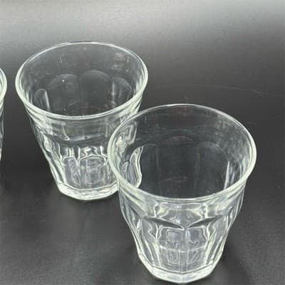 Duralex Picardie Glass Tumblers Set of 4 Clear Classic Design - Thumbnail 2