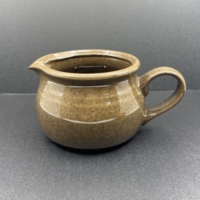 Noritake Stoneware Colorvara Chocolate #5100 Gravy Boat - Thumbnail 2