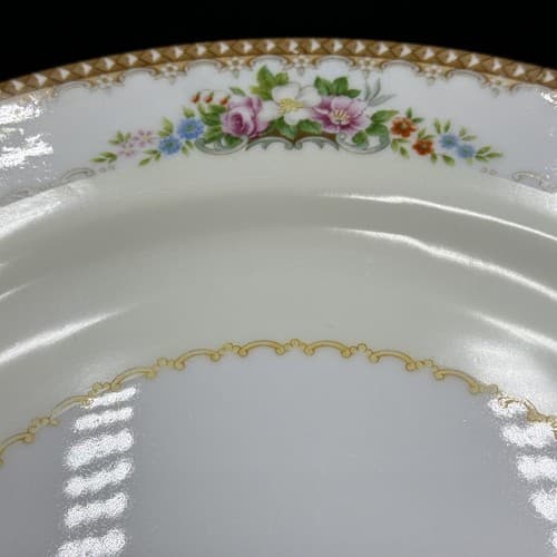 Wentworth China Adela Dinner Plates Set of 2 - Thumbnail 4