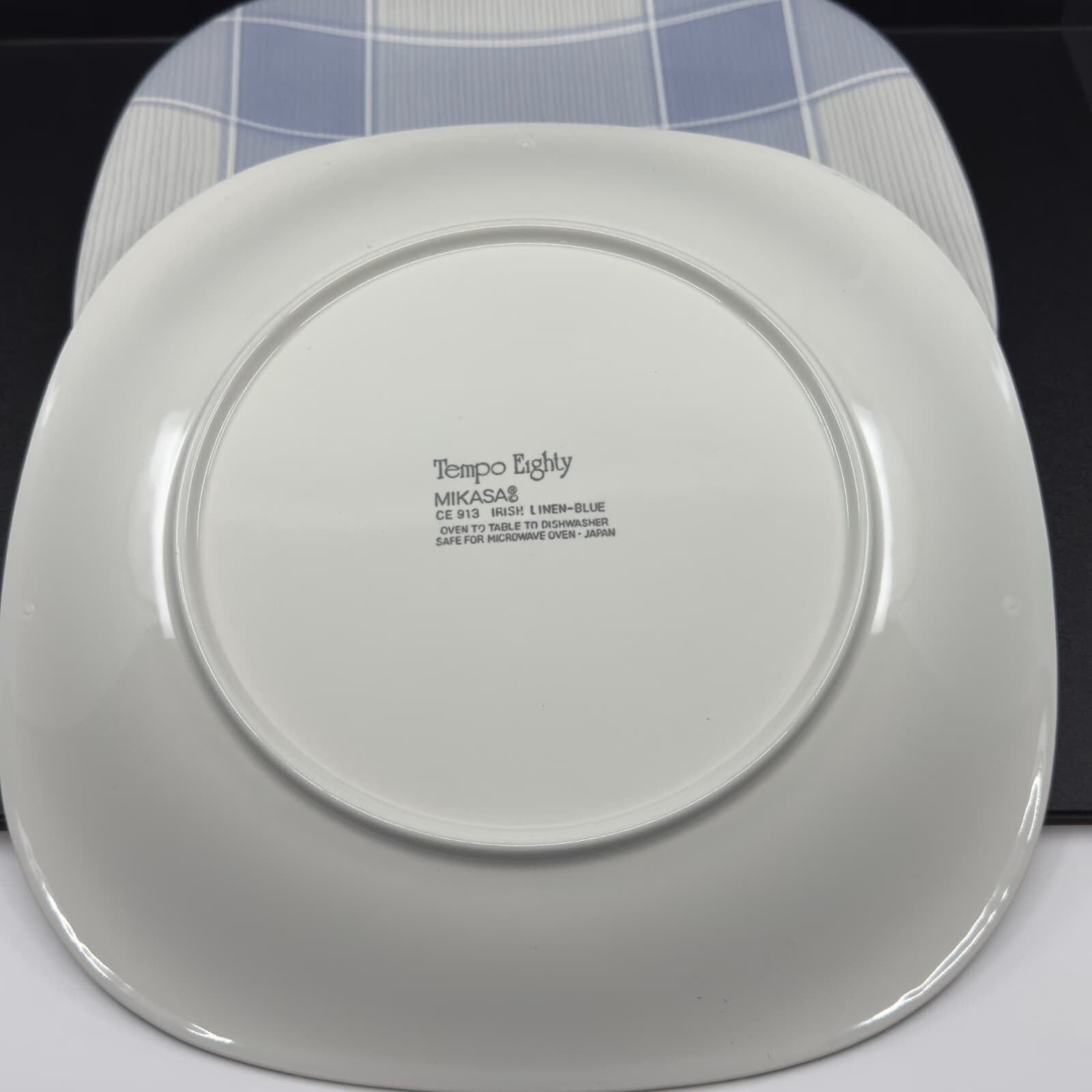 Mikasa Tempo Eighty Irish Linen -10 1/2" Dinner Plates#CE913 Set of 2 - Thumbnail 2