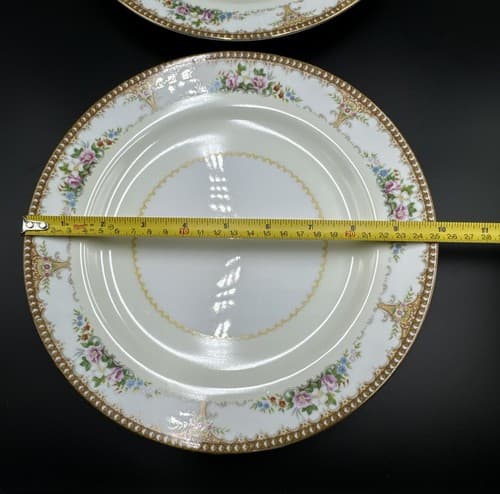 Wentworth China Adela Dinner Plates Set of 2 - Thumbnail 3
