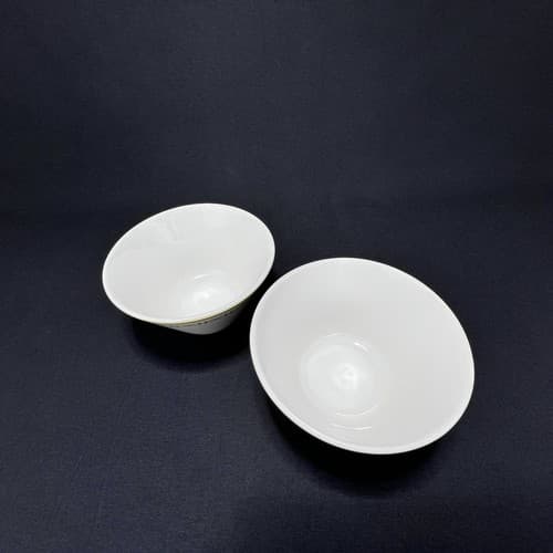 Syracuse China set of 2 fluted bowls -2 1/2" - Thumbnail 2